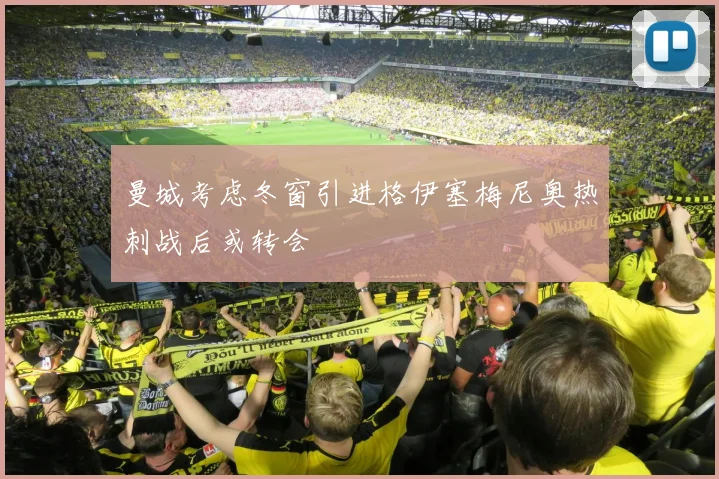 曼城考虑冬窗引进格伊塞梅尼奥热刺战后或转会
